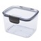 Progressive International ProKeeper+ Airtight Tall Deli Storage Container, Clear Plastic